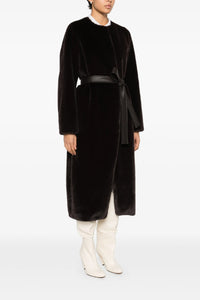 Fluffy Coat - Black