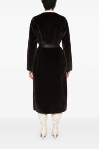Fluffy Coat - Black