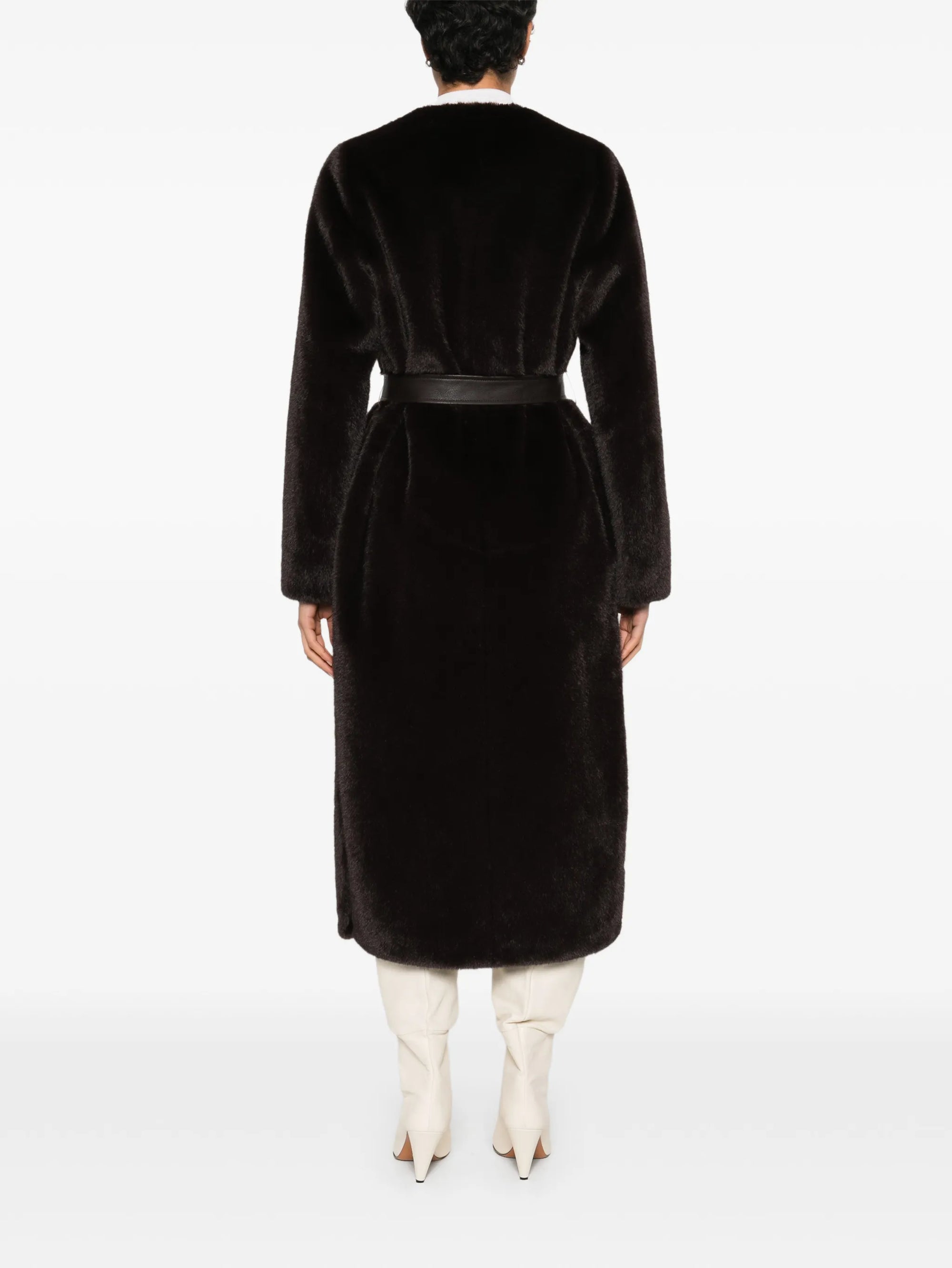 RECO : 290 // Manteau Fluffy - Noir