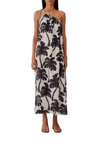 Robe longue Coconut en coton - Noir