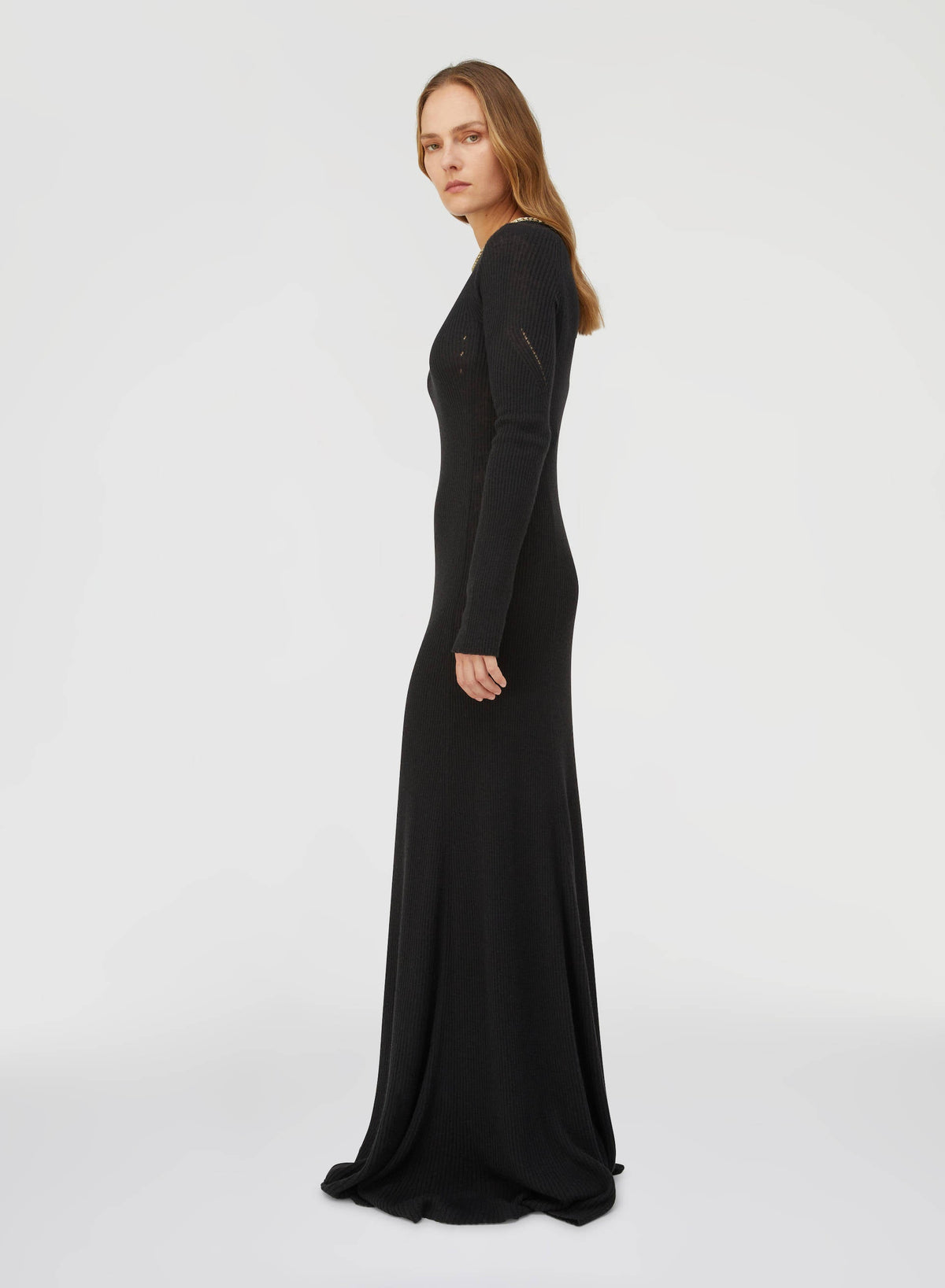 BLACK CHAIN DRESS