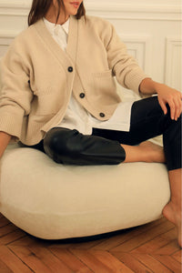 Le Dan leather trousers - Black