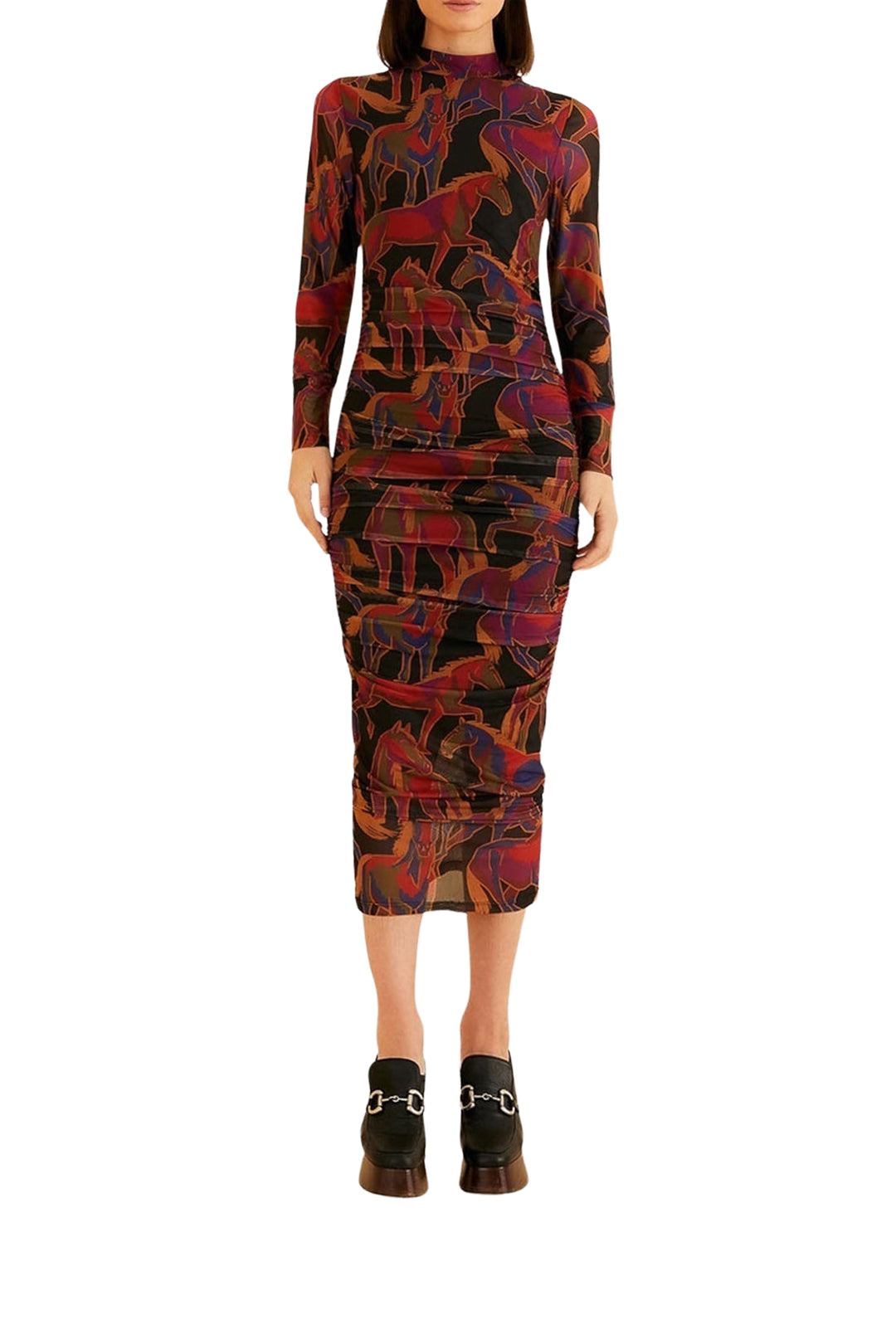 DJV_Horses Black Robes midi - Horses Black
