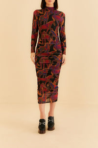 DJV_Horses Black Robes midi - Horses Black