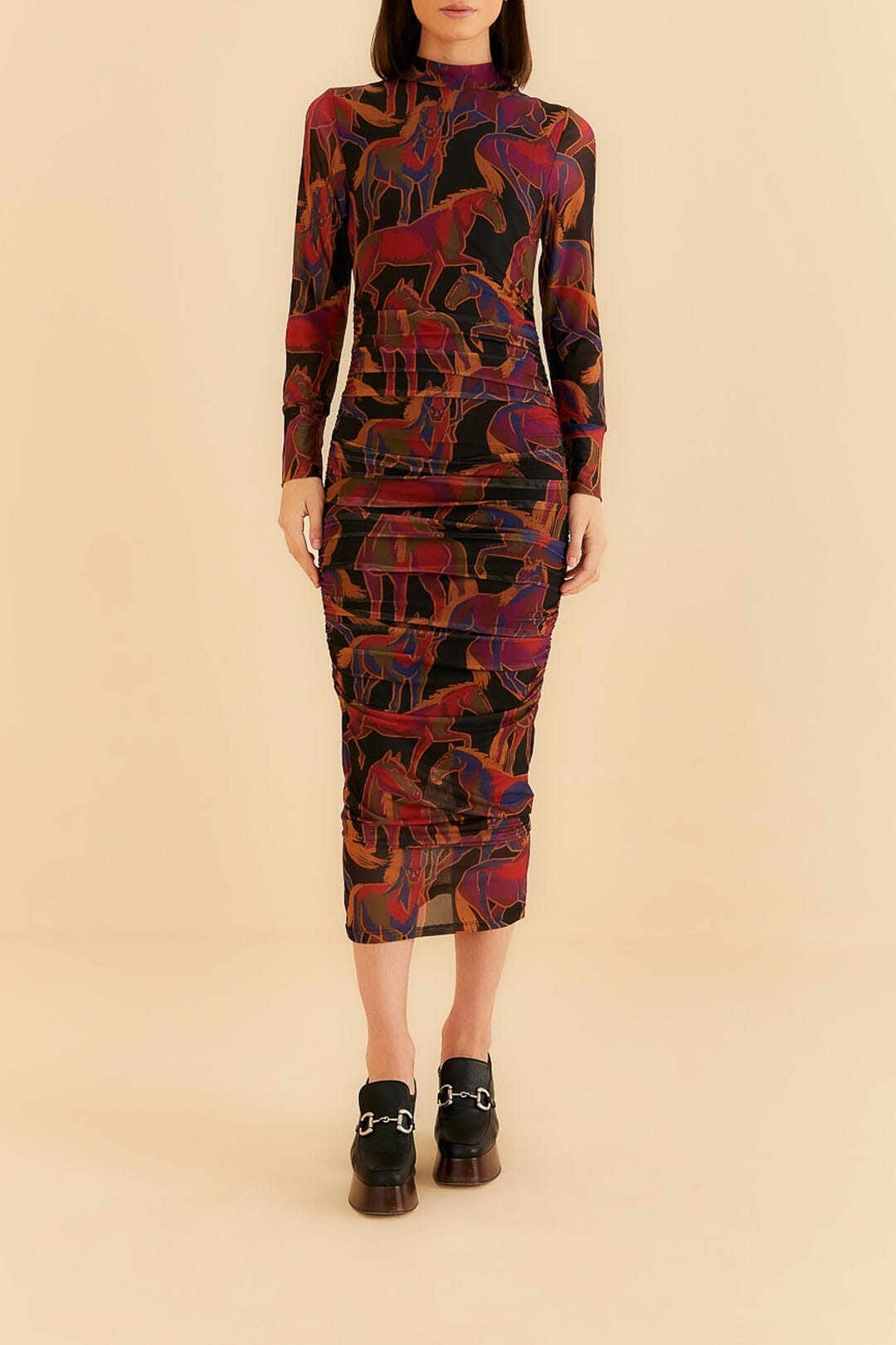 DJV_Horses Black Robes midi - Horses Black