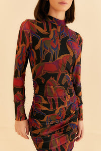 DJV_Horses Black Robes midi - Horses Black