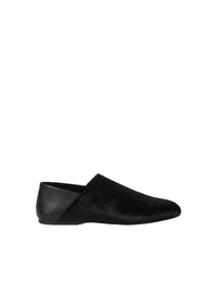 Derbies sans lacets en cuir - Black
