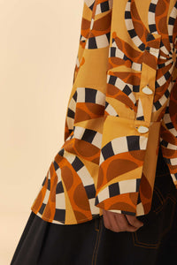 MEDIA OFF LINE_Cotton Bananada long shirt - Yellow