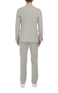 Damien Jacket en neutral multicolore superfine velours côtelé