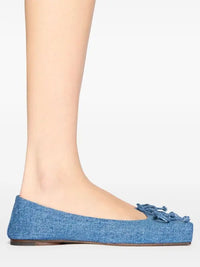 Ballerines Ballet en denim - Blue
