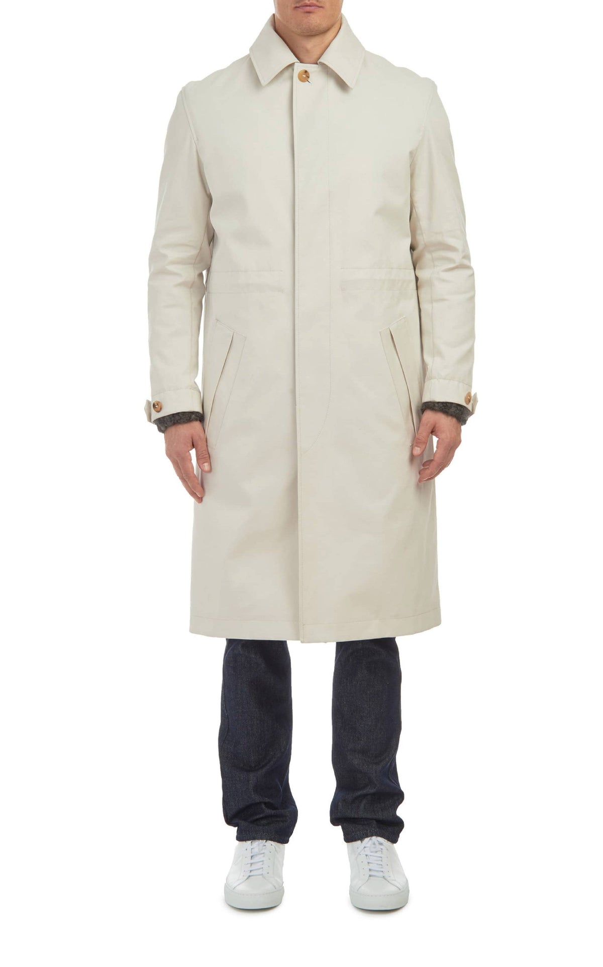 Malraux Parka en neutral multicolore wr coton coating