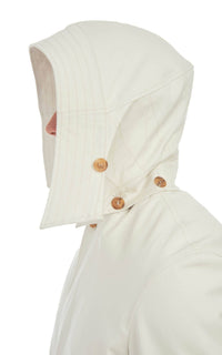 Neutral Multi / Trench Malraux à capuche - Neutral Multi