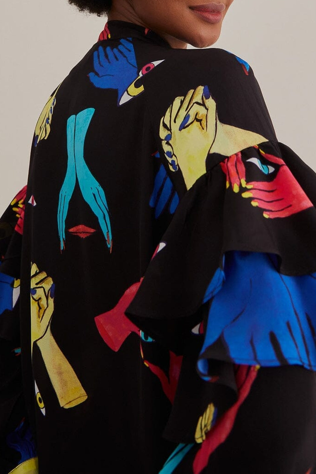 Chemise à manches longuess - Noir