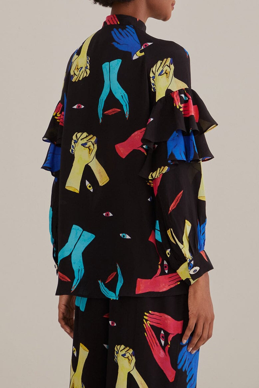 Chemise à manches longuess - Noir