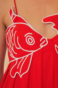 NEW_Red Robes longues - Red