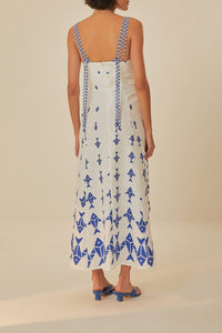 Fishes Off White Robe longue - Fishes Off White