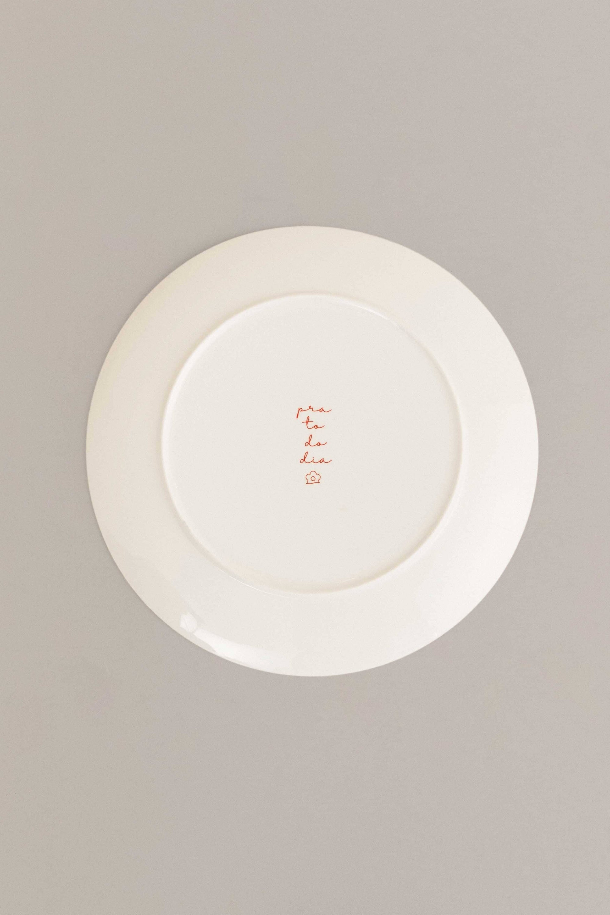 Go Tropical plate - Red