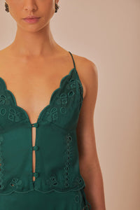 NEW_Green Chemises & Blouses - Green
