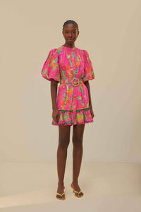 NEW_Delicate Fruit Garden Pink Robes courtes - Delicate Fruit Garden Pink