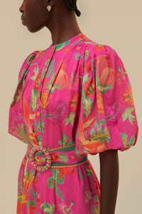 NEW_Delicate Fruit Garden Pink Robes courtes - Delicate Fruit Garden Pink
