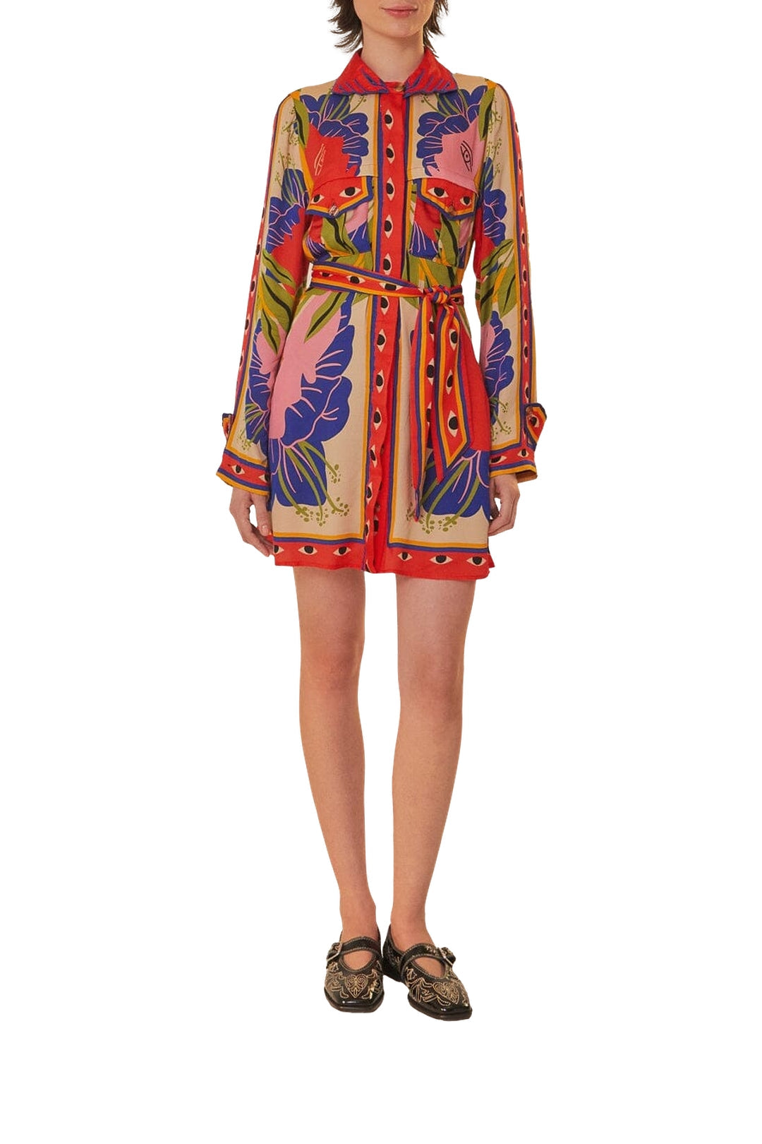 DJV_Surreal Scarf Sand Robes courtes - Surreal Scarf Sand
