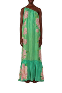 DJV_Floral Vibing Green Robes longues - Floral Vibing Green