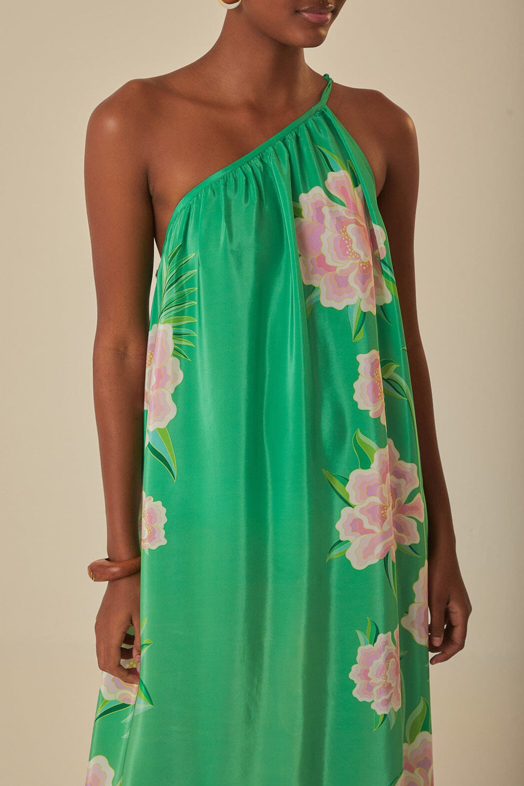 DJV_Floral Vibing Green Robes longues - Floral Vibing Green