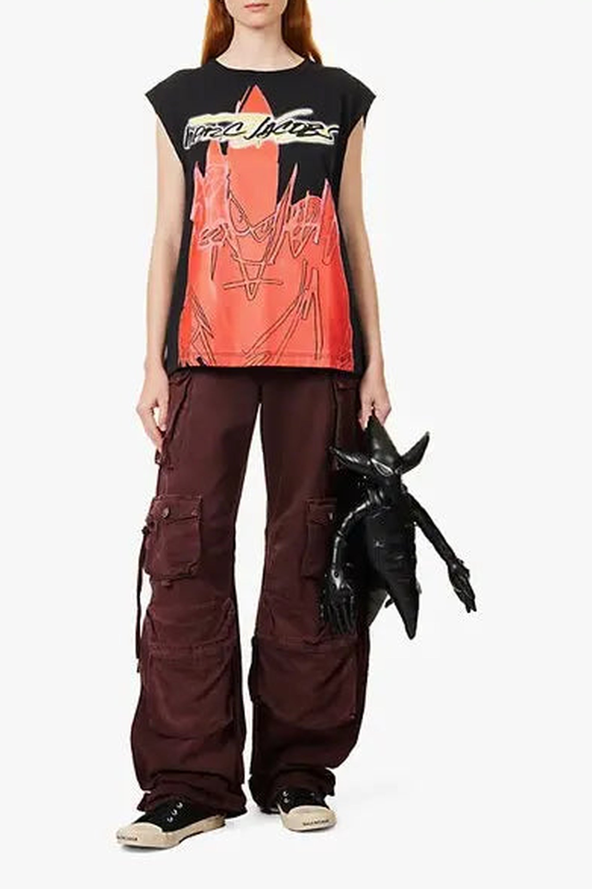 Futura muscle T-shirt - Black