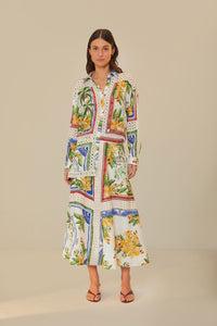 NEW_Tropical Destination Off White Jupes & Shorts - Tropical Destination Off White