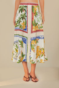 NEW_Tropical Destination Off White Jupes & Shorts - Tropical Destination Off White