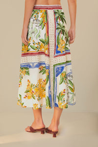 NEW_Tropical Destination Off White Jupes & Shorts - Tropical Destination Off White