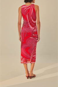 Robe midi Endless Summer - Rouge