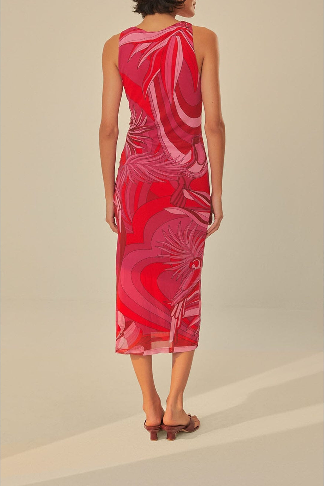 Robe midi Endless Summer - Rouge