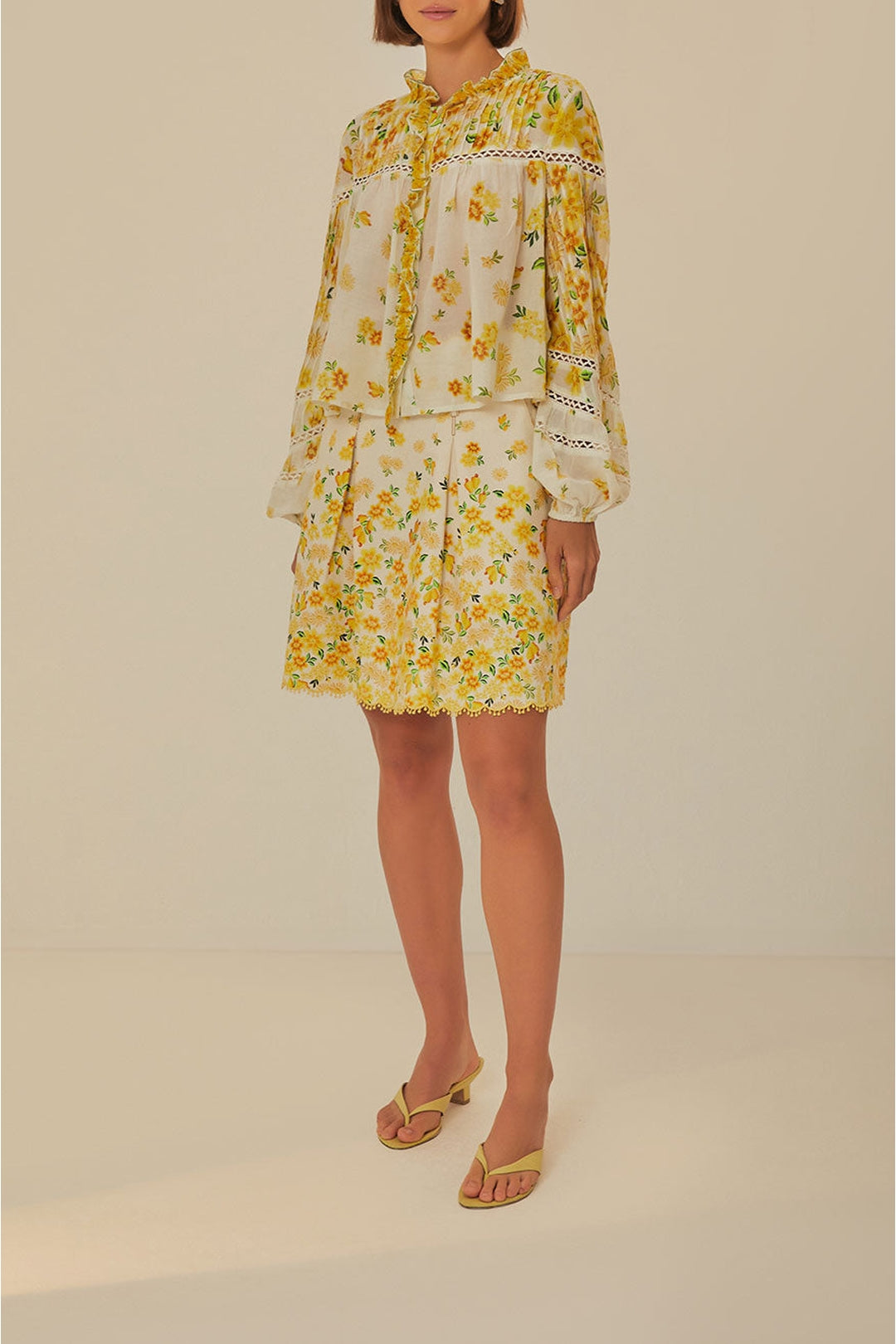DJV_Azaleia Off White Chemises & Blouses - Azaleia Off White