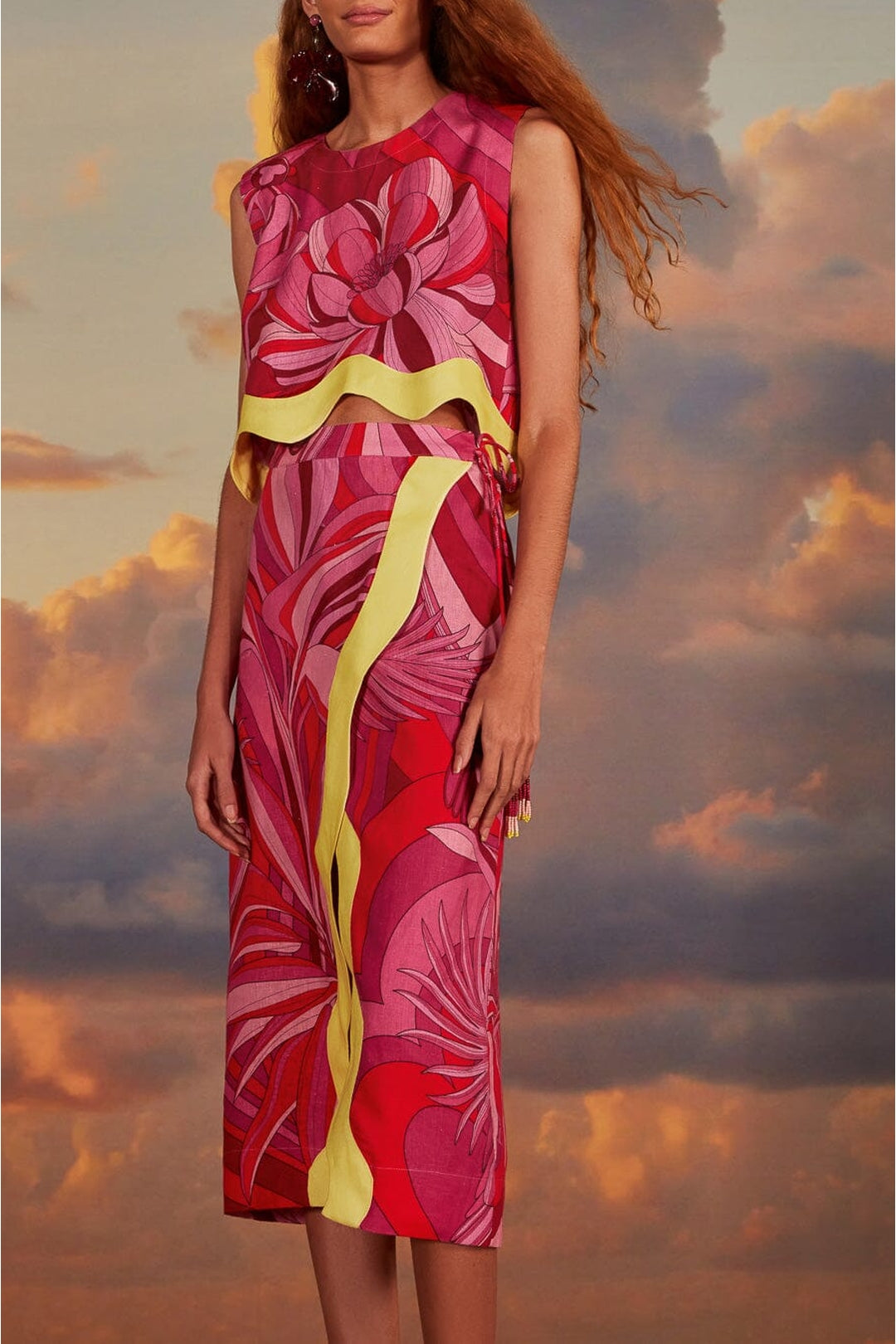 DJV_Endless Summer Red Jupes & Shorts - Endless Summer Red