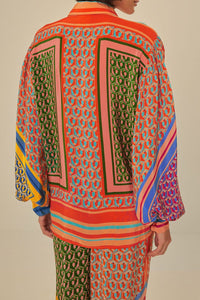 Chemise à manches longues Noix de cajou - Multicolore