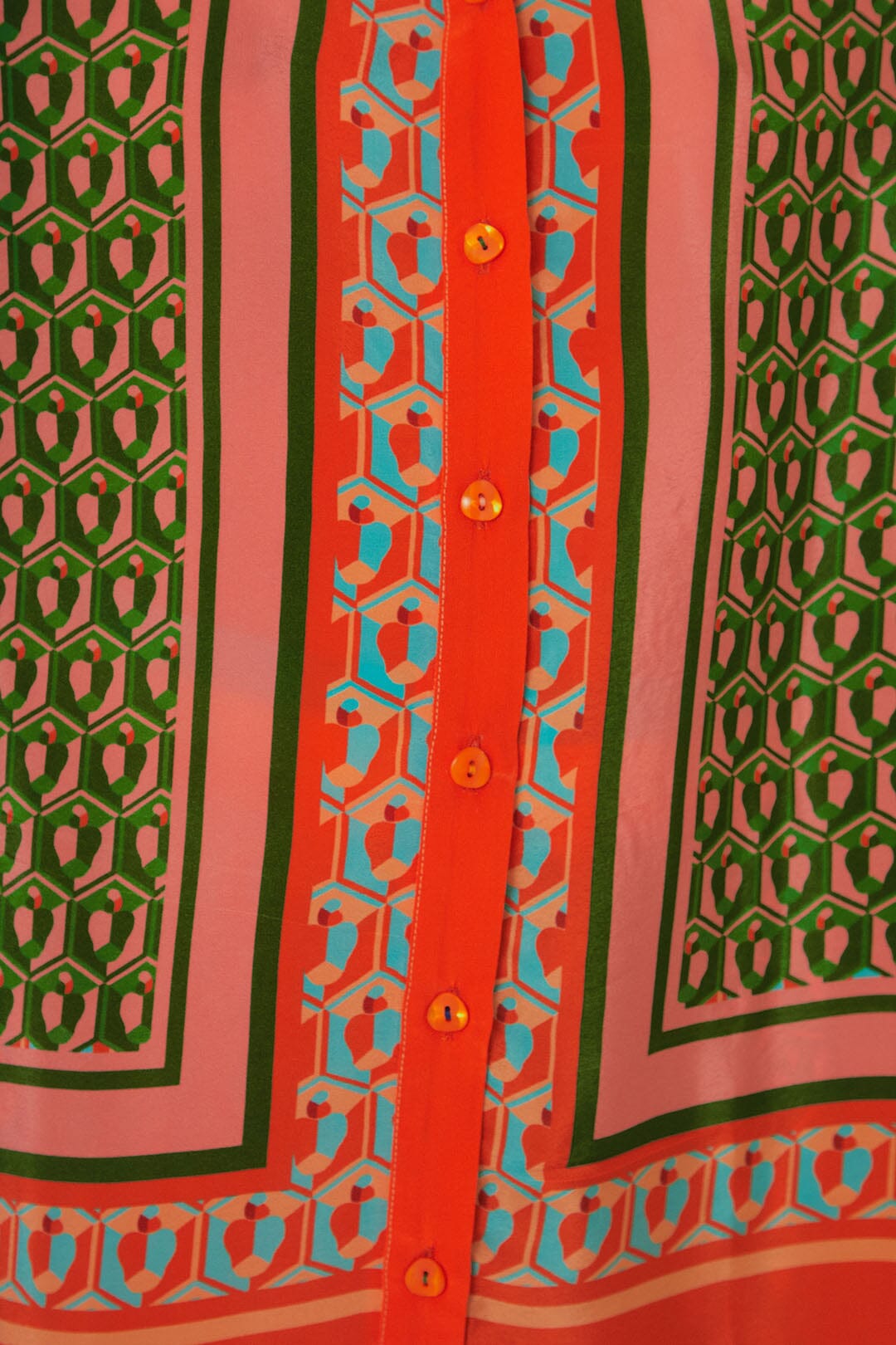 Chemise à manches longues Noix de cajou - Multicolore