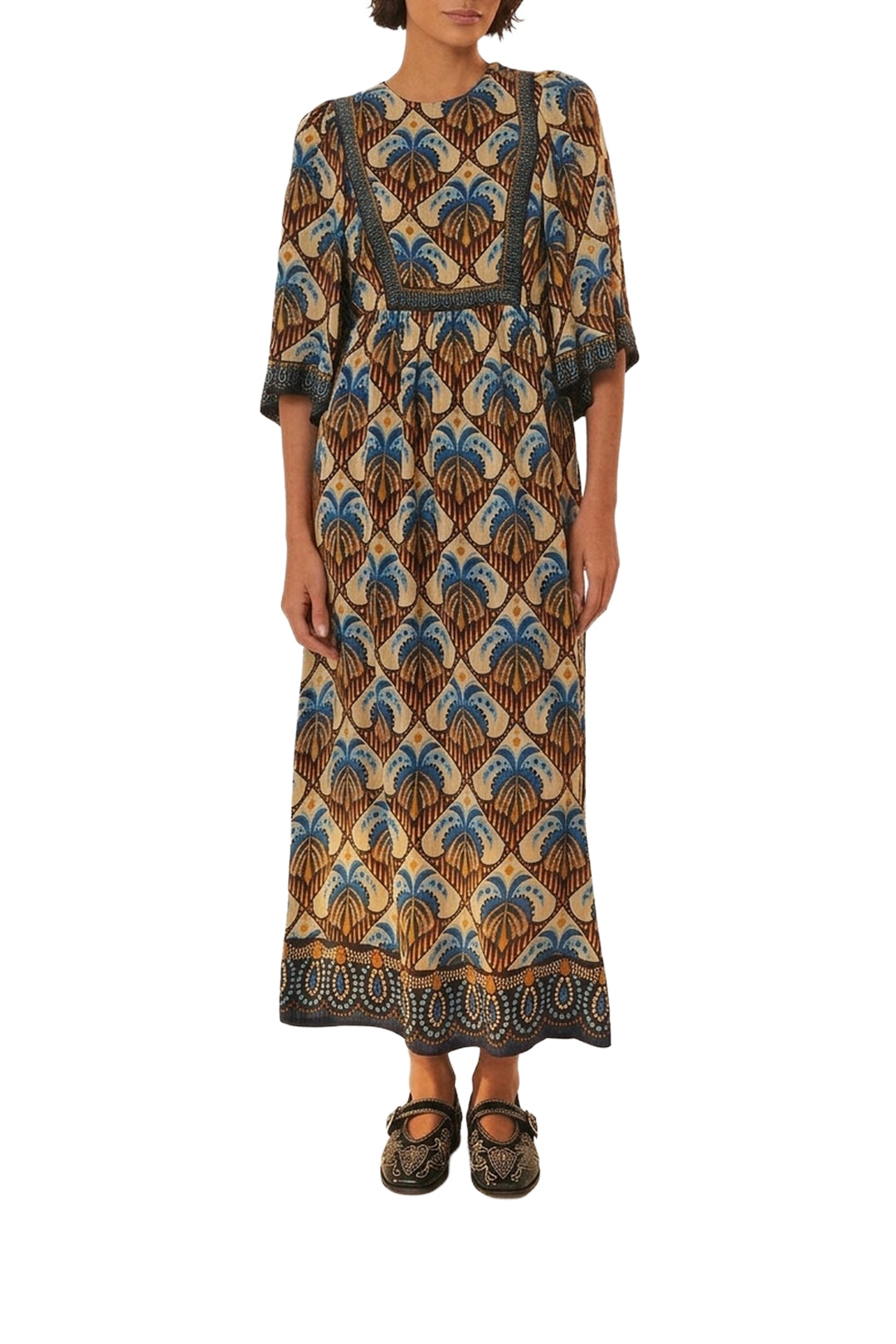 Cocopalm maxi dress - Blue