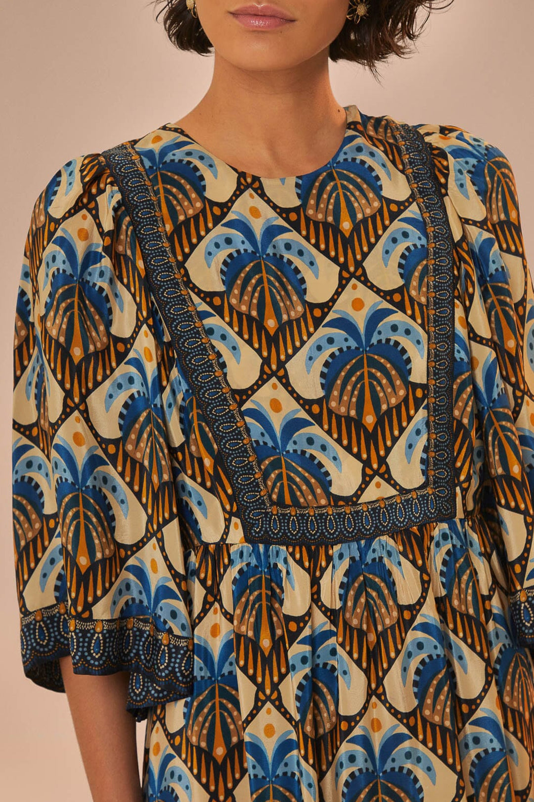 Cocopalm maxi dress - Blue