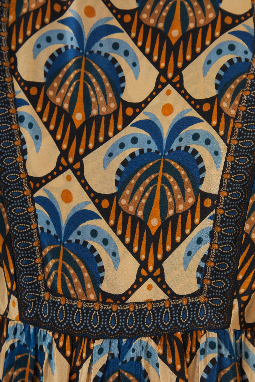 Cocopalm maxi dress - Blue