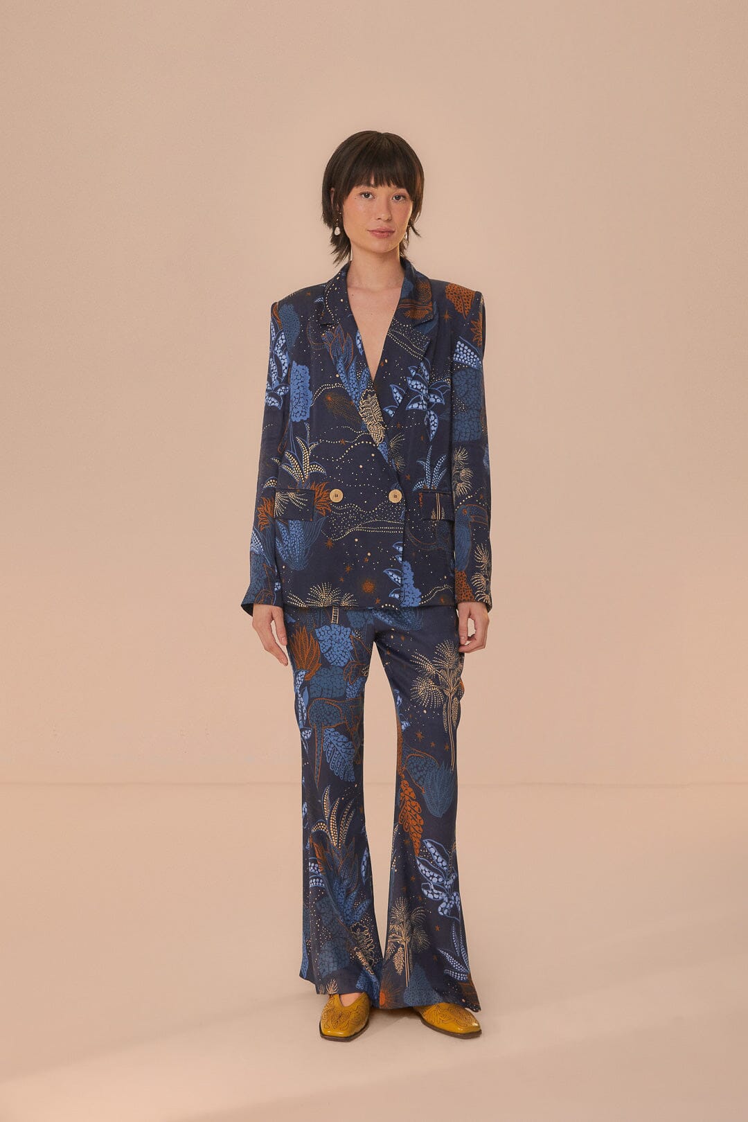 NEW_Night Jungle Navy Blue Vestes & Manteaux - Night Jungle Navy Blue