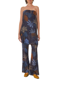 DJV_Night Jungle Navy Blue Pantalons - Night Jungle Navy Blue