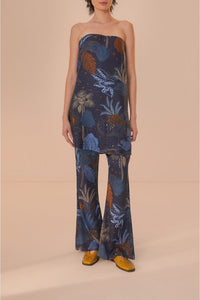 DJV_Night Jungle Navy Blue Pantalons - Night Jungle Navy Blue