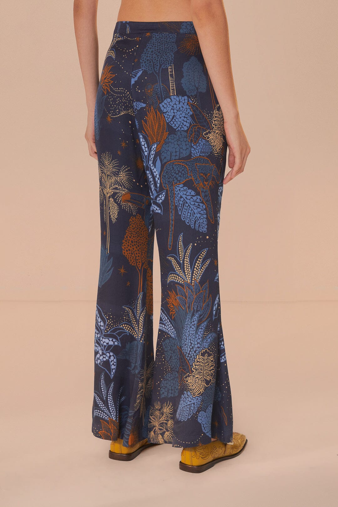 DJV_Night Jungle Navy Blue Pantalons - Night Jungle Navy Blue