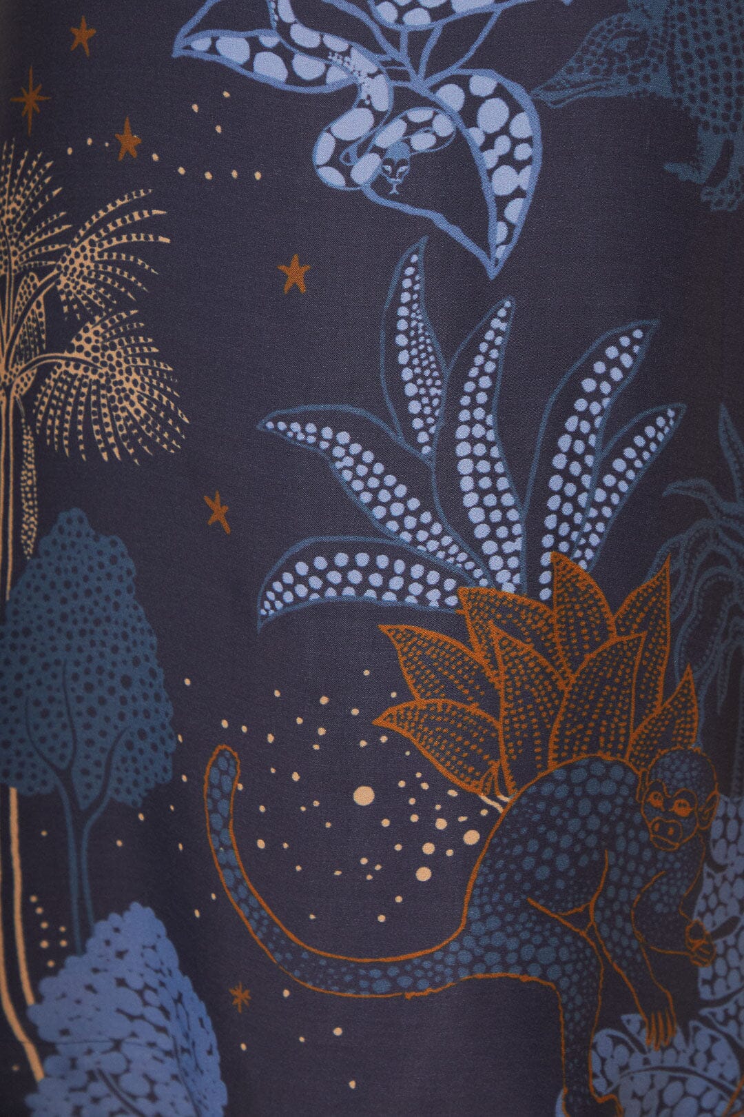 DJV_Night Jungle Navy Blue Pantalons - Night Jungle Navy Blue