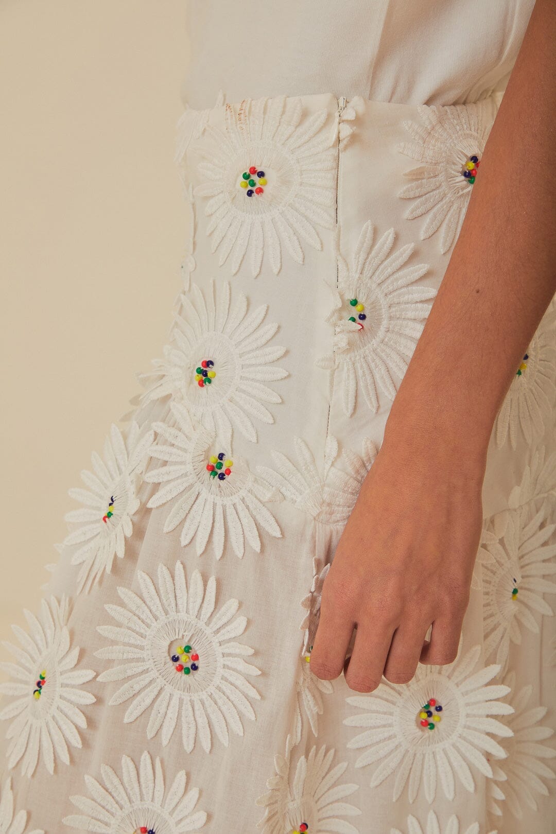 NEW_White Jupes & Shorts - White