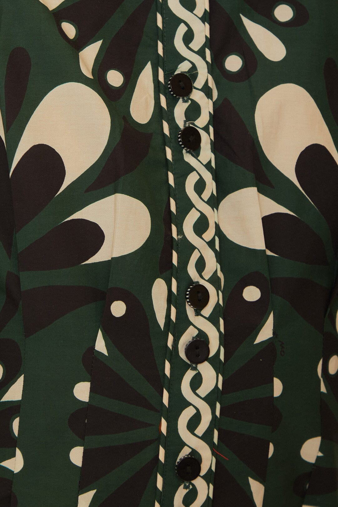 Robe courte manches courtes - Vert