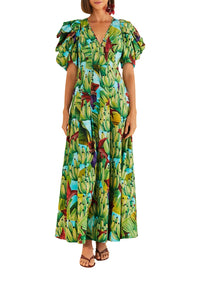 Robe longue Banana Pingo - Vert