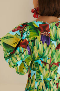 Robe longue Banana Pingo - Vert
