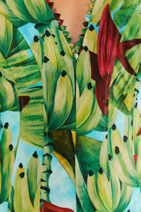 Robe longue Banana Pingo - Vert